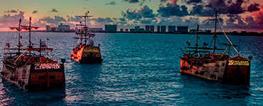 pirates night show by capitan hook
